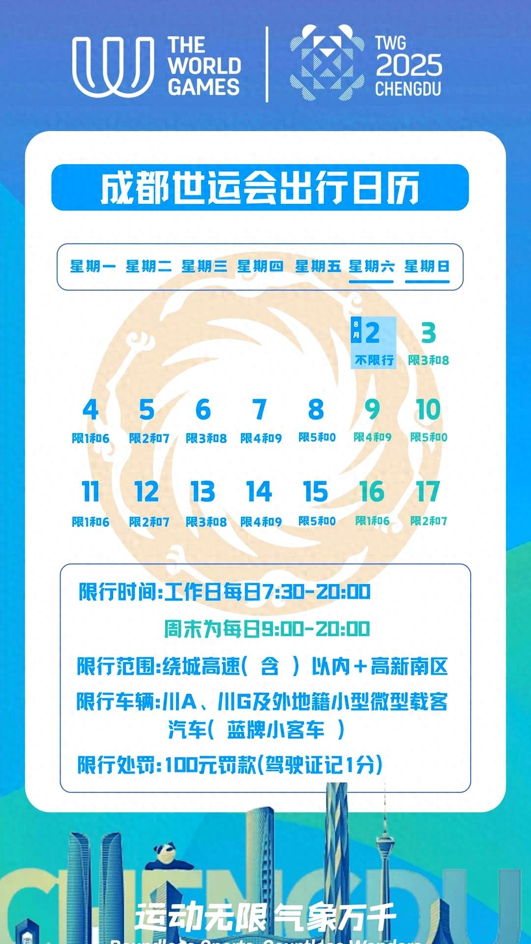 限行_成都繞城高速限行_世運(yùn)會(huì)開幕式演練限行