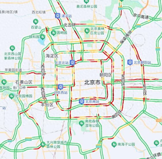 出行提示_北京市暴雨藍色預警_8月8日降雨影響交通